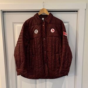 lululemon Team Canada Nylon Taffeta Shacket